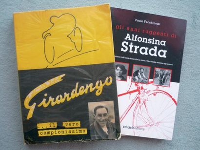null 1952-2004. Costante Girardengo et Alphonsina Strada. Deux livres en italien,...