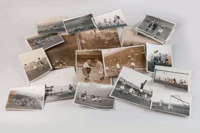 null ANGLAIS. Exceptionnel ensemble de 78 photos de presse orginales des années 1922-23...