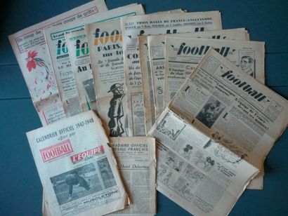 null 1933-1949. « Football » de Rossini: 9 numéros plus 2. n°204 (23/11/33, incomplet),...