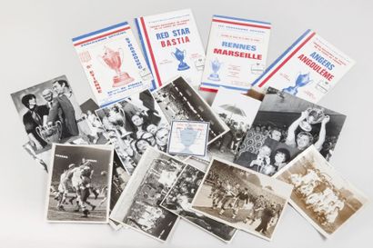 null 1926-1975. COUPE DE FRANCE (Red-Star, Sète, Marseille, Cannes, Lille, Rennes,...