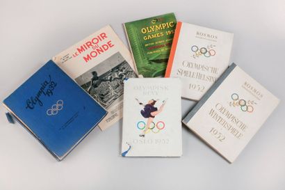 null 1932-1952. Ensemble de 9 volumes, complet de leurs belles images. a) Olympia...