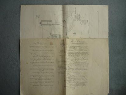 null 1884-85. Exemplaire du "Mémoire descriptif d'un certificat d'addition au Brevet...