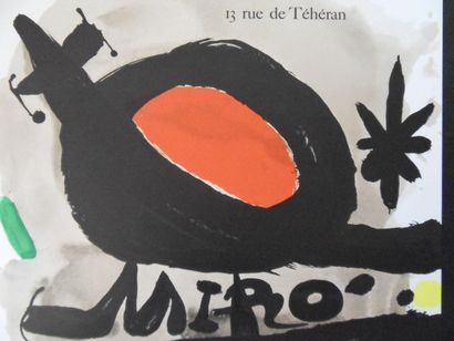 Joan MIRÓ (Spain 1893-1983) L'oiseau solaire, l'oiseau lunaire, étincelles Lithographic...