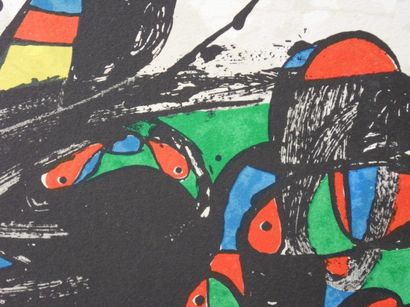 Joan Miro TITLE: Escultor - Great Britain MEDIUM: Stone lithograph PRINTER: Atelier...