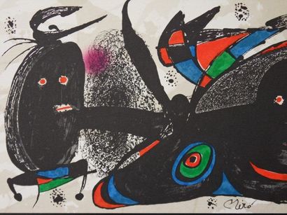 Joan Miro TITLE: Escultor - Great Britain MEDIUM: Stone lithograph PRINTER: Atelier...