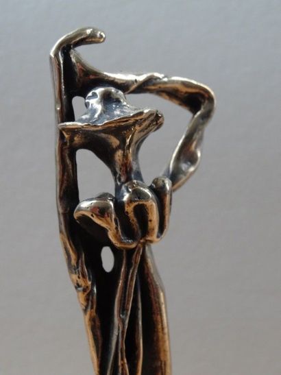 Salvador DALI (Spain 1904-1989) The Dulcinea Bronze sculpture made with the lost...