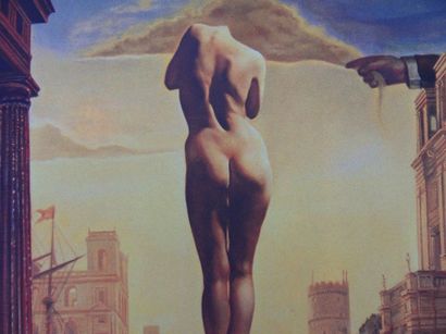 Salvador DALI (Spain 1904-1989) (After) The hand of DALI retreiving the Golden Fleece...