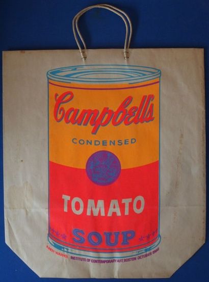 Andy Warhol (1928-1987) "Campbells' condensed Tomato Soup" Sérigraphie originale,...