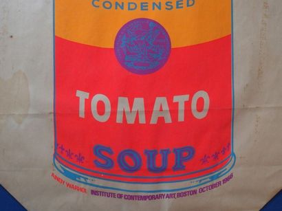 Andy Warhol (1928-1987) "Campbells' condensed Tomato Soup" Sérigraphie originale,...