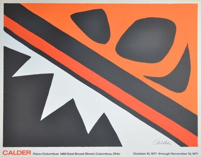 Alexandre Calder Calder Pace/columbers (Ohio), 1971 63,5 x 81 cm