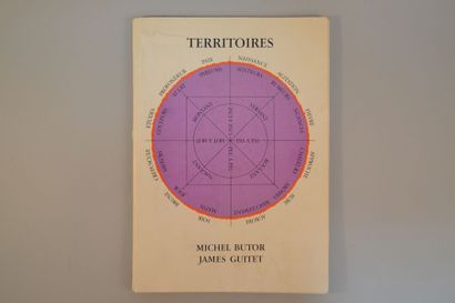 Michel BUTOR et James GUITET "Territoire" Portfolio ÈditÈ par la galerie Noella G...