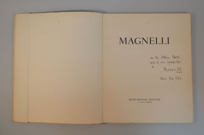 MAGNELLI Catalogue de l'exposition ? la galerie RenÈ Drouin en 1947 BrochÈ Edition...
