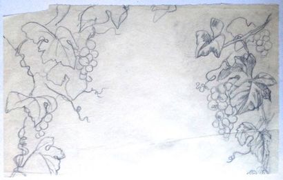 Tsuguharu FOUJITA (Japan 1886 - France 1968) Study for paintings alike those listed...