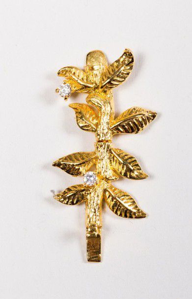 DALI Salvador (1904-1989) "Le collier de l'arbre de vie", Necklace + brooch designed...