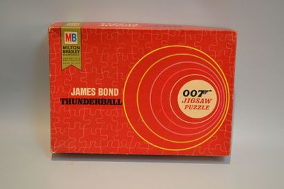 null OPERATION TONNERRE - THUNDERBALL Rare puzzle reprEsentant Sean Connery, 1965...