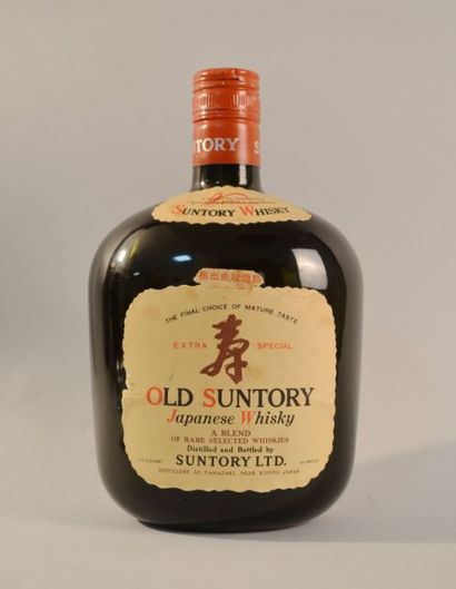 null ON NE VIT QUE DEUX FOIS - YOU ONLY LIVE TWICE Bouteille de whisky Japonais Suntory...