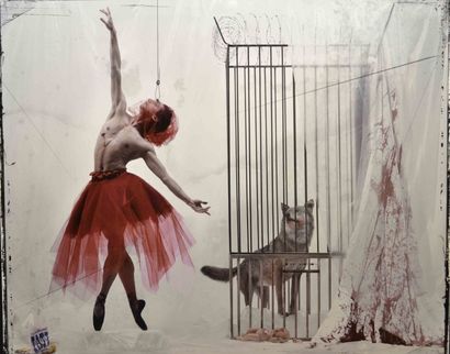 Gérard RANCINAN "Petit chaperon rouge", 2003 Tirage argentique 125 x 157 cm Un certificat...