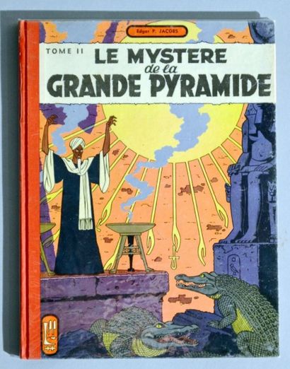 JACOBS Blake et Mortimer
Le mystère de la grande pyramide tome 2
Edition originale...