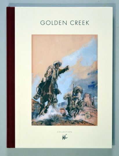 JIJE Jerry Spring Tirage de tête de l'album Golden Creek, édité par le musée Jijé,...