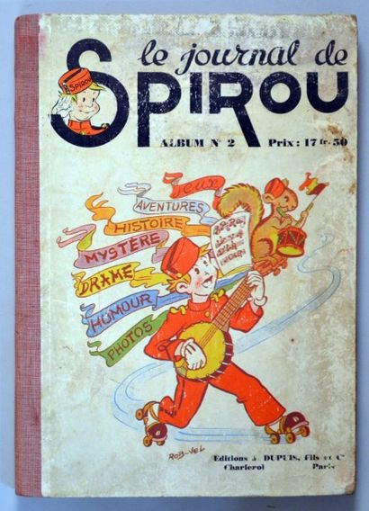 null JOURNAL DE SPIROU Reliure 2 du Journal de Spirou (du 20 au 37 de 1938)
Pages...