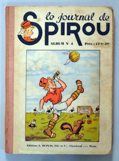 null JOURNAL DE SPIROU Reliure 4 du Journal de Spirou (du 18 au 34 de 1939)
Bon état,...