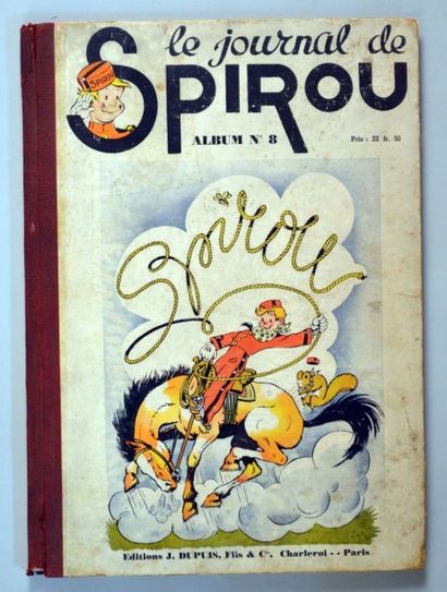 null JOURNAL DE SPIROU 
Reliure 8 du Journal de Spirou (du 10 au 29 de 1941)
Bon...
