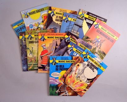 PAAPE Marc Dacier 11 volumes de la seconde série (2 à 13 sf 4) Editions originales...