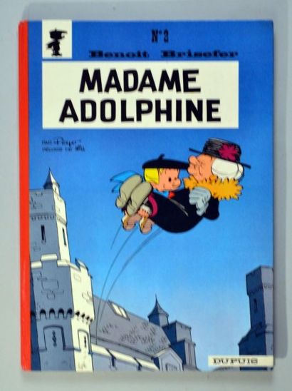 PEYO Benoit Brisefer Madame Adolphine en édition de 1966 
Très bel état