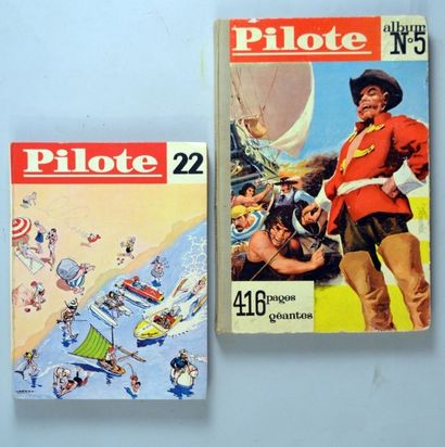 Pilote Reliures 5 (1960) et 22 (1964)
Bon état général