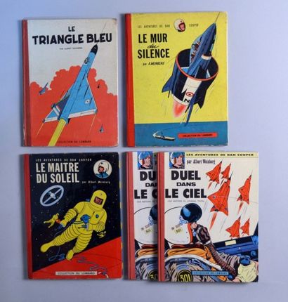 WEINBERG Dan Cooper
Les tomes 1 à 3, 5 (x2) en édition originale belge
Beaux exe...