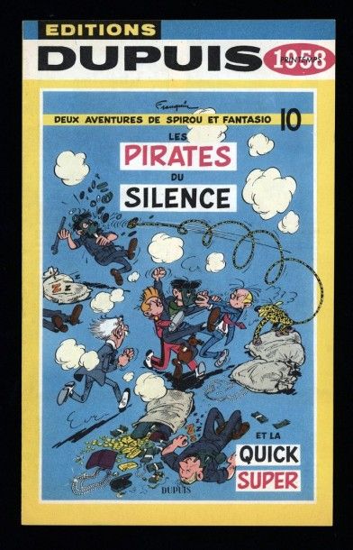 DUPUIS Catalogue éditeur Printemps 1958
Version Les pirates du silence cadre jaune
27...