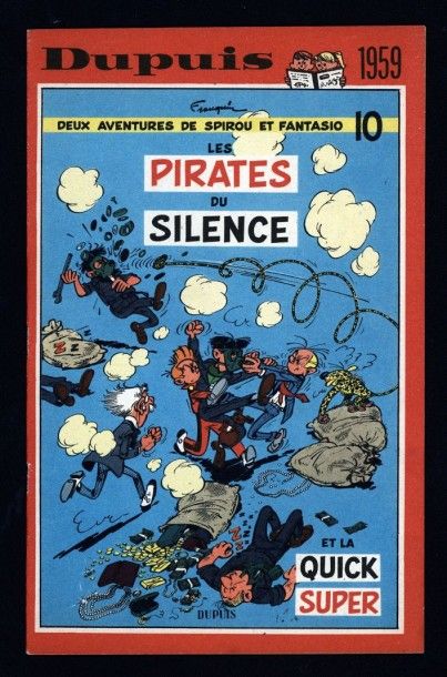 DUPUIS Catalogue éditeur 1959
Version Les pirates du silence cadre rouge
25 x 16...