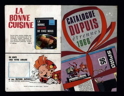 DUPUIS Catalogue éditeur Etrennes 1966
24 x 15 cm
Bel état, ancienne trace d'étiquette...