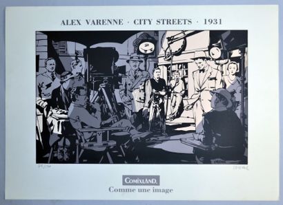 VARENNE City Streets
Sérigraphie numéroté et signée à 170 exemplaires
50 x 70 cm