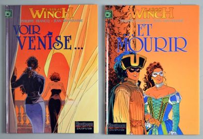 FRANCQ Largo Winch
Les tomes 9 et 10 en édition originale avec ex libris signés