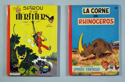 FRANQUIN Spirou et Fantasio
Les héritiers
Réédition de 1962 en Très bon état
On y...