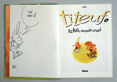 ZEP Titeuf
Dessin représentant Titeuf dans le tome 6 en édition originale