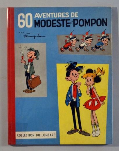 FRANQUIN Modeste et Pompon
Tome 1 en édition originale belge
Angles et tranches légèrement...