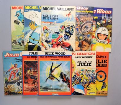 GRATON Michel Vaillant 11 volumes en édition originale (13, 17 à 19, 21 à 23, 25...
