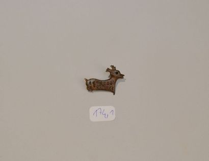 null Fibule en forme de cerf
Ardillon absent
Modèle Fegere 29a12d (variante) 3 cm
Période...