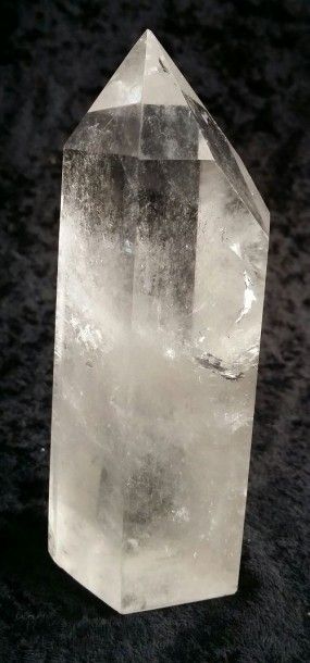 null Cristal de roche poli.
H:12cm