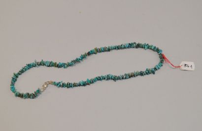 null Collier en turquoise.
L:25 cm. Navajo,USA