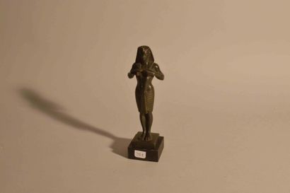 null Pharaon.
Bronze. XIXès.
France.
H: 15cm.