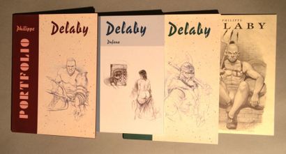 DELABY 5 Portfolio numérotés et signés