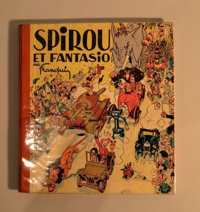 FRANQUIN Spirou et Fantasio
Edition originale de ce rare album au format carré.
Bon...