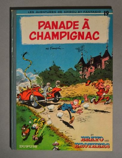 FRANQUIN Spirou et Fantasio
Panade à Champignac
Edition originale en bel état (coiffe...