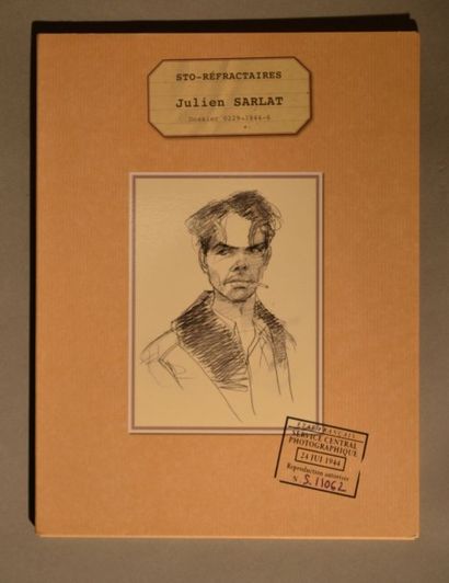 GIBRAT Portfolio Julien Sarlat numéroté et signé à 1000 exemplaires