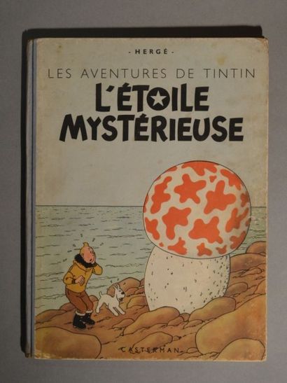 HERGÉ Tintin
L'étoile mystérieuse 4ème plat B1 dos bleu, papier normal 1946
Bon état...