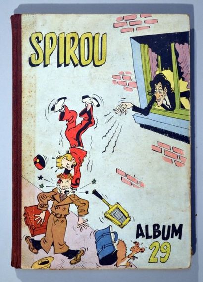 null JOURNAL DE SPIROU
Reliure du Journal de Spirou 29 (1949) (angles frottés, tranches...