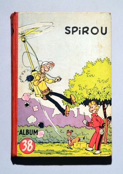 null JOURNAL DE SPIROU
Reliure du Journal de Spirou 38 (1951)
Angles frottés, page...